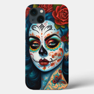 Case-Mate iPhone Case Jour De La Fille Du Crâne Sucre Des Morts