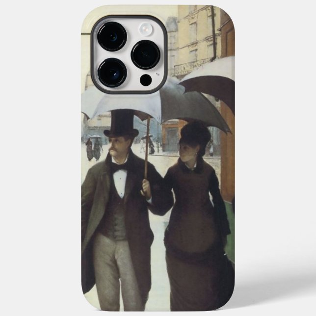Coques Case-Mate iPhone Jour de la pluie dans Paris Street (Verso)