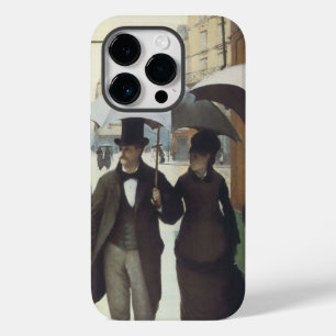 Coque Pour iPhone 14 Pro Jour de la pluie dans Paris Street