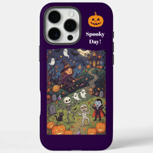 Coques iPhone 16 Pro Max Jour Effrayant