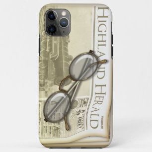Case-Mate iPhone Case Journal vintage et lunettes