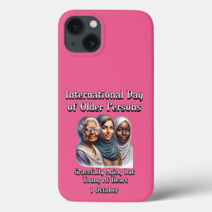 Case-Mate iPhone Case Journée internationale des personnes âgées. 1er oc