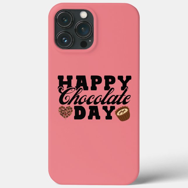 Coques Case-Mate iPhone Joyeuse journée du chocolat, Joyeuse de l'amoureux (Verso)