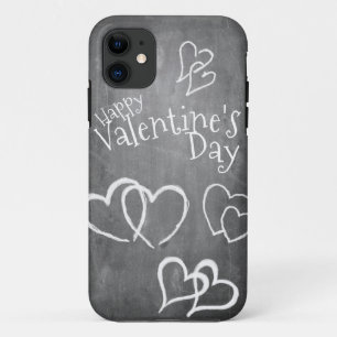 Case-Mate iPhone Case Joyeuse Saint-Valentin sur un tableau noir
