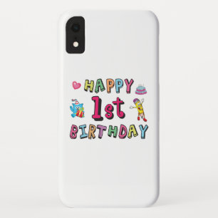 Case-Mate iPhone Case Joyeux 1er anniversaire pour les enfants de 1 an