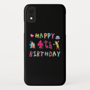 Case-Mate iPhone Case Joyeux 4e anniversaire. 4 ans b-jour.