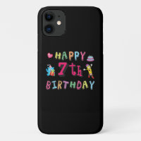 Joyeux 7ème anniversaire. 7 ans.