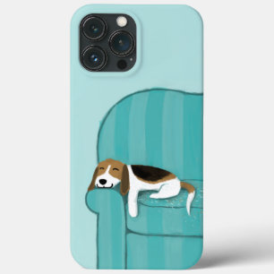Case-Mate iPhone Case Joyeux canapé chien   Beagle mignon   Art animal a
