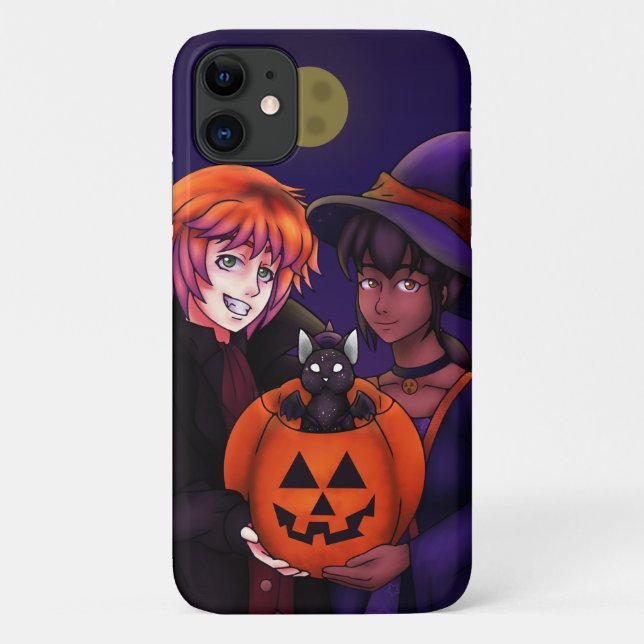 Coques Case-Mate iPhone Joyeux costumes d'Halloween (Dos)