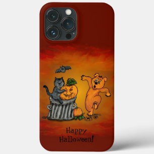 Case-Mate iPhone Case Joyeux Halloween ! Chien et araignée de chauve-sou