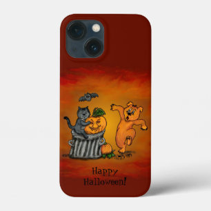 Case-Mate iPhone Case Joyeux Halloween ! Chien et araignée de chauve-sou