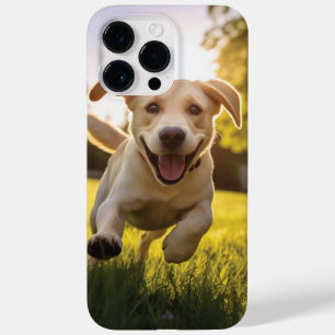 Coque Pour Pour iPhone 14 Pro Max Joyeux Labrador Puppy Running