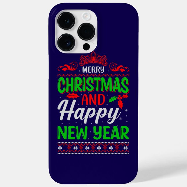 Coques Case-Mate iPhone Joyeux Noël Et Joyeux Nouvel An-61064 (Verso)