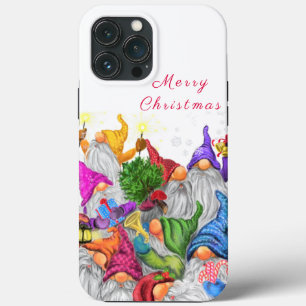 Case-Mate iPhone Case Joyeux Noël Gnome Party Dessin amusant
