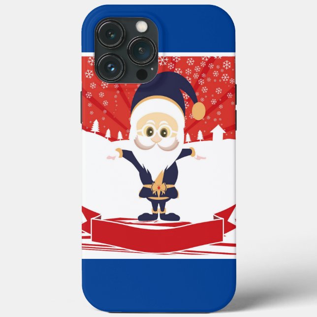 Coques Case-Mate iPhone Joyeux Noël Père Noël (Verso)