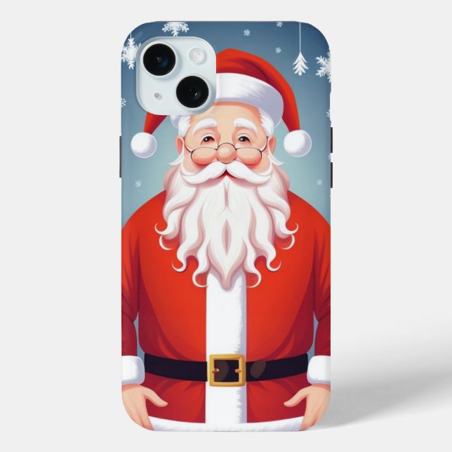 Coques Case-Mate iPhone Joyeux Père Noël (Verso)