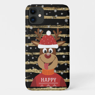 Case-Mate iPhone Case Joyeux rennes dans la neige