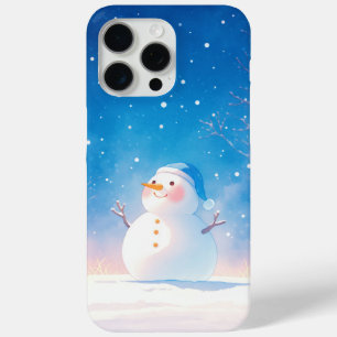 Coque iPhone 15 Pro Max Joyeux Snowman