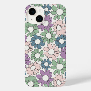 Coque Pour iPhone 14 Jubilé des Pétales Jardin Crépuscule