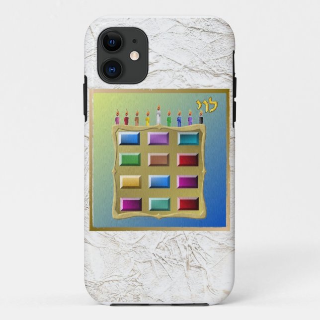 Coques Case-Mate iPhone Judaïque 12 tribus Israël Levi (Dos)