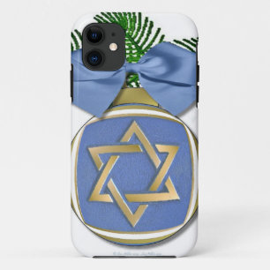 Coque Case-Mate Pour iPhone Judaïque Hanoukka Star Of David Ornament Print