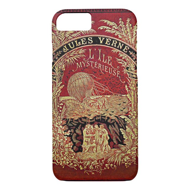 Coques Case-Mate iPhone Jules Verne L'Île Mystérieuse (Dos)