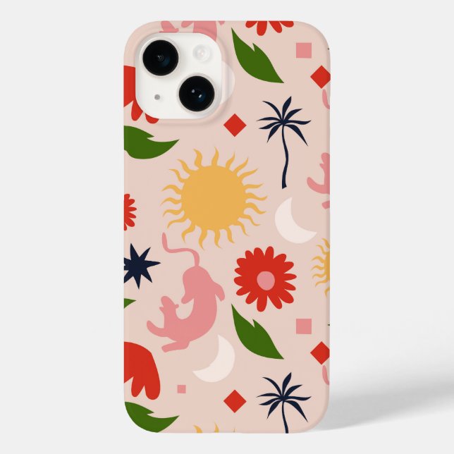 Coques Case-Mate iPhone Jungle céleste (Verso)
