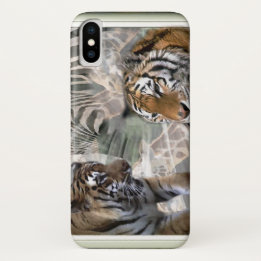 Coque iPhone X Jungle primitive