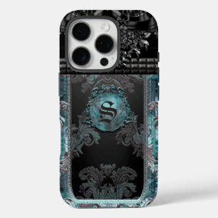 Coques iPhone 16 Pro Junobeau Peshfyee Monogramme gothique unique