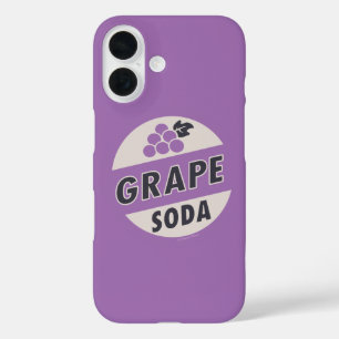 Coque Pour iPhone 16 JUSQU'   Soda de raisin