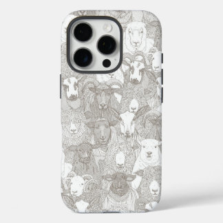 Coques iPhone 16 Pro just sheep natural white