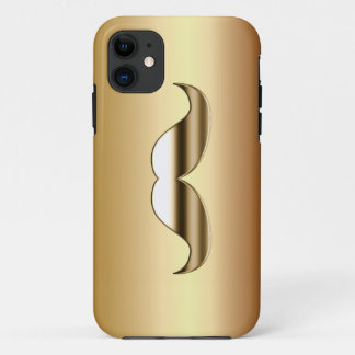Case-Mate iPhone Case Juste un cas de l'iPhone 5 de moustache d'or