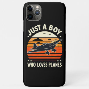 Case-Mate iPhone Case Juste Un Garçon Qui Aime Les Avions Vintage Avion 