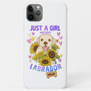 Case-Mate iPhone Case Juste une fille mignonne aime Labrador Retriever S
