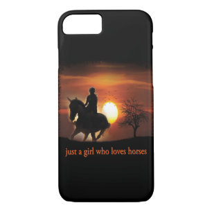 Case-Mate iPhone Case juste une fille qui aime les chevaux
