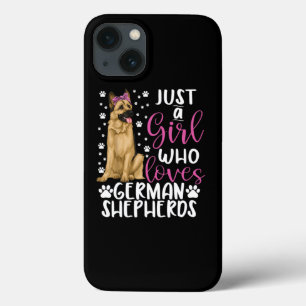 Case-Mate iPhone Case Juste Une Fille Qui Aime Les Chiens Bergers Allema