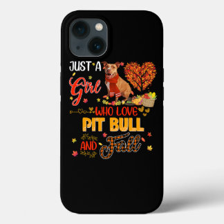 Case-Mate iPhone Case Juste Une Fille Qui Aime Pitbull Et Automne Citrou