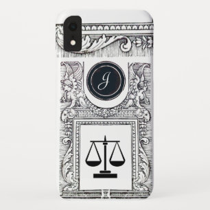 Coques Pour iPhone JUSTICE BUREAU JURIDIQUE, PROCUREUR Monogramme Bla