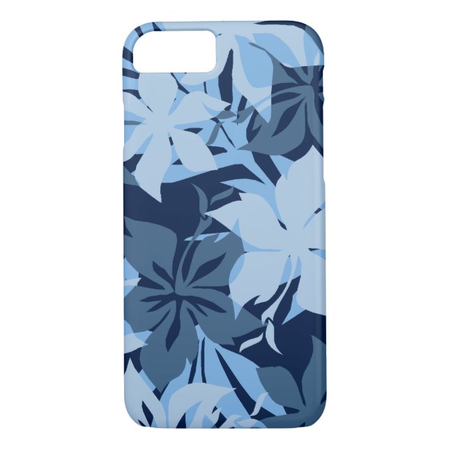 Coques Case-Mate iPhone Kaanapali Camo Hibiscus hawaïens (Dos)