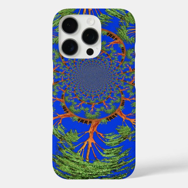 Coques Case-Mate iPhone Kaleidoscope Acacia Arbre Art Imprimer/Graphique (Verso)