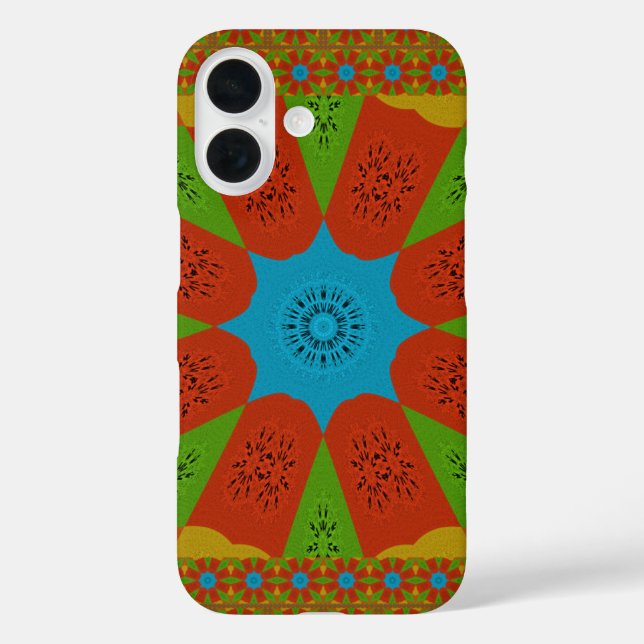 Coques Case-Mate iPhone Kaleidoscope Bloom Une Vibrante couleur d'impressi (Verso)