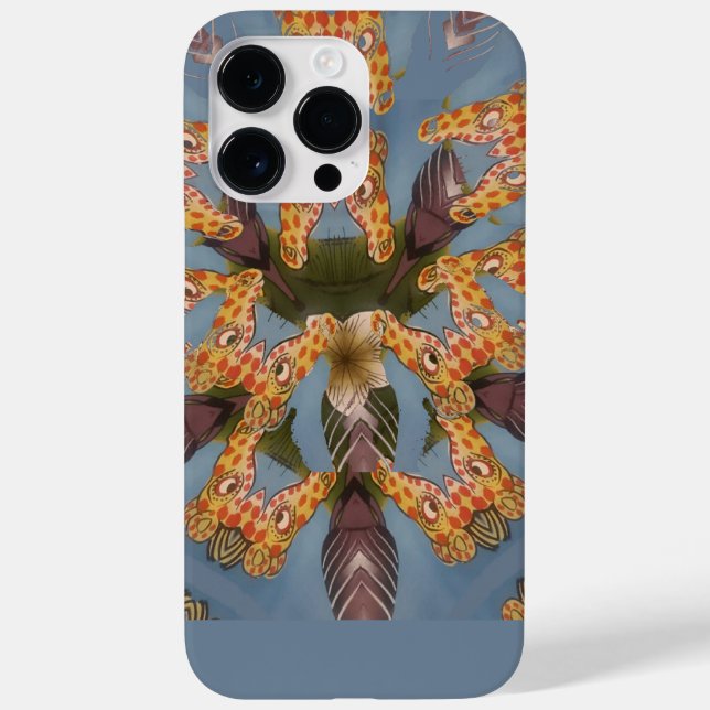 Coques Case-Mate iPhone Kaleidoscope Giraffe Mandala : Safari Art Abstrait (Verso)