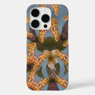 Coques iPhone 16 Pro Kaleidoscope Giraffe Mandala : Safari Art Abstrait