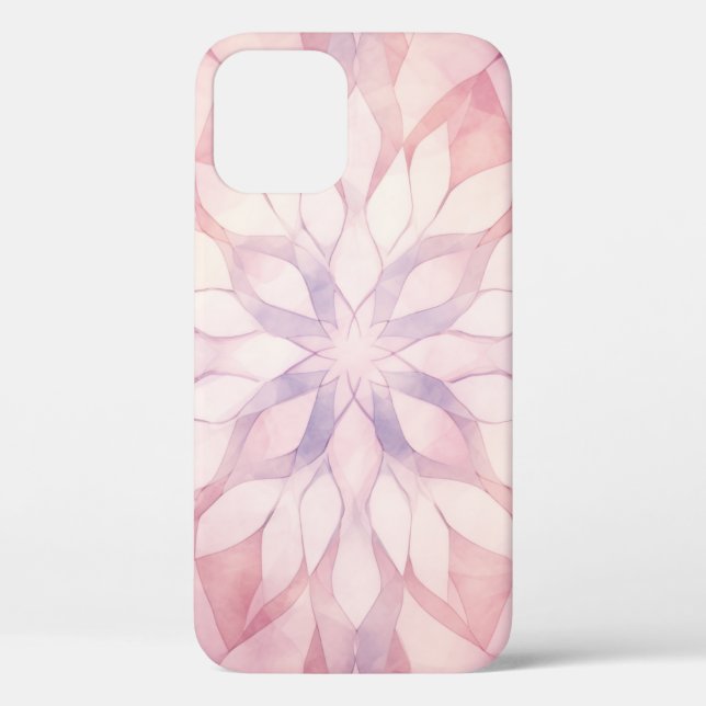 Coques Case-Mate iPhone Kaleidoscope rose (Verso)