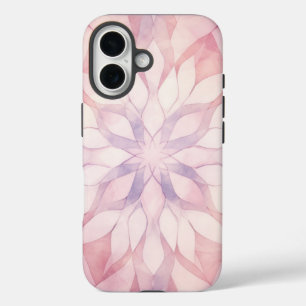 Coque Pour iPhone 16 Kaleidoscope rose