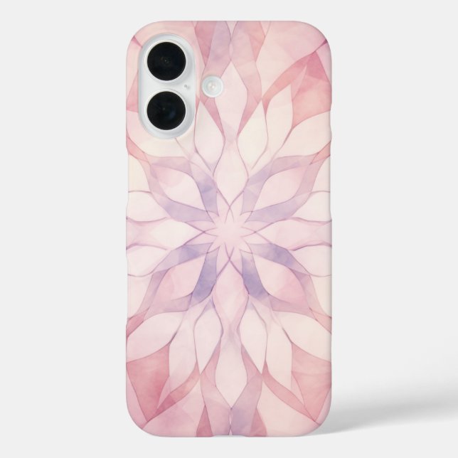 Coques Case-Mate iPhone Kaleidoscope rose (Verso)