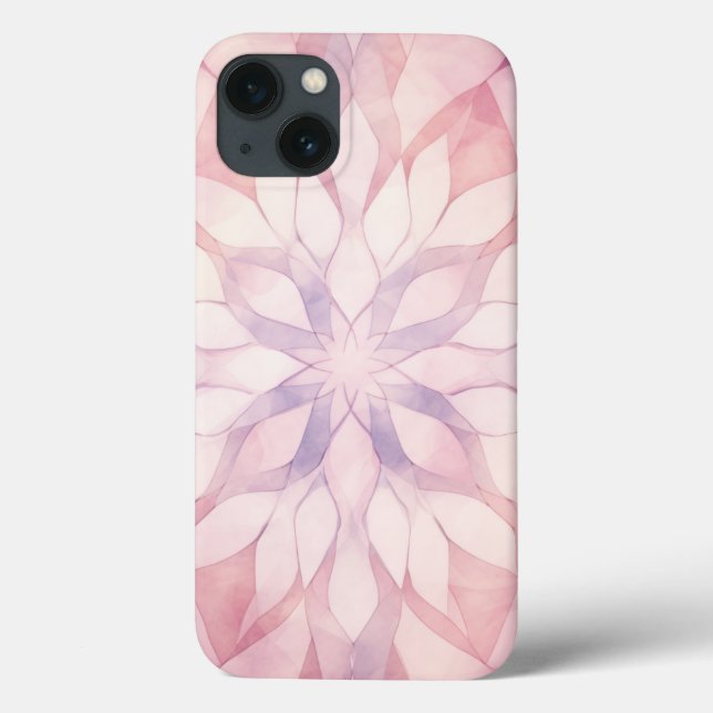 Coques Case-Mate iPhone Kaleidoscope rose (Verso)