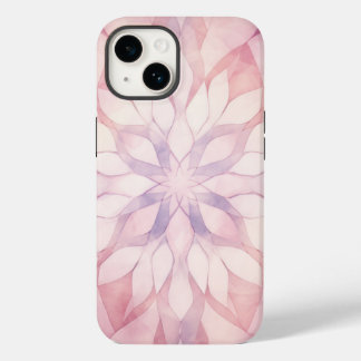 Coque Pour iPhone 14 Kaleidoscope rose