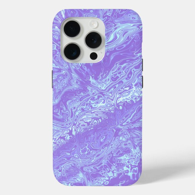 Coques Case-Mate iPhone Kaliverse Fluide Fractal #01 (Verso)
