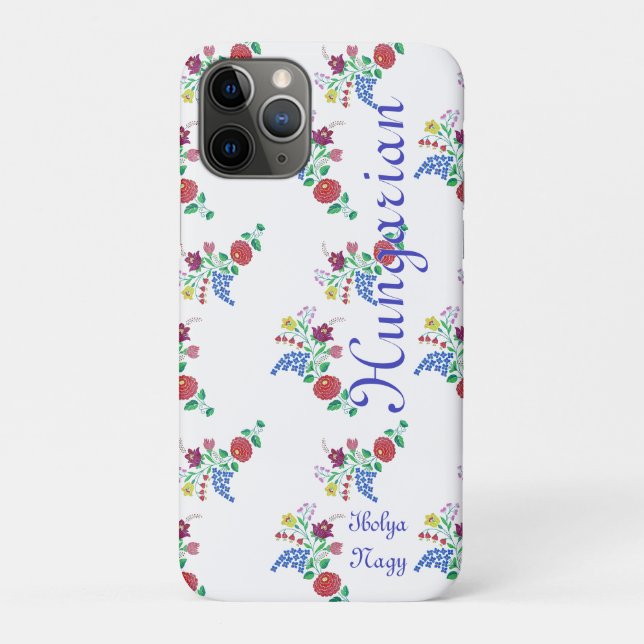 Coques Case-Mate iPhone Kalocsa hongroise Broderie Art populaire (Dos)